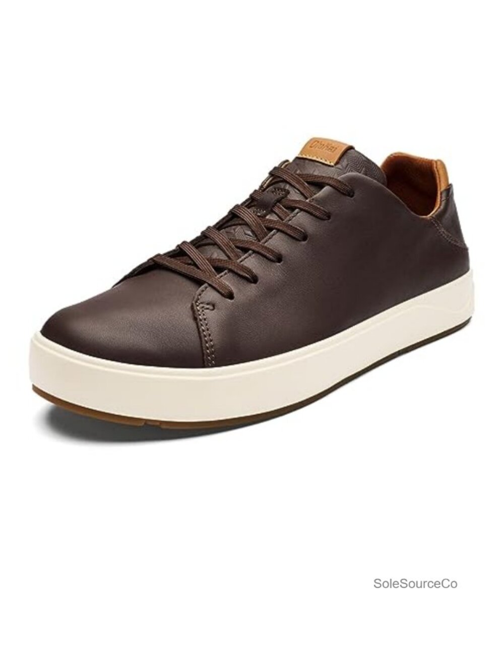 Waterproof Leather Men's Dress Sneaker Lace-Up Comfort